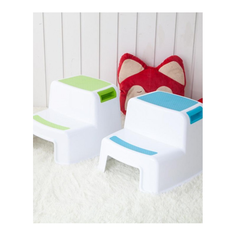 儿童塑料凳双层脚踏垫增高多功能凳垫脚小板凳浴室凳子