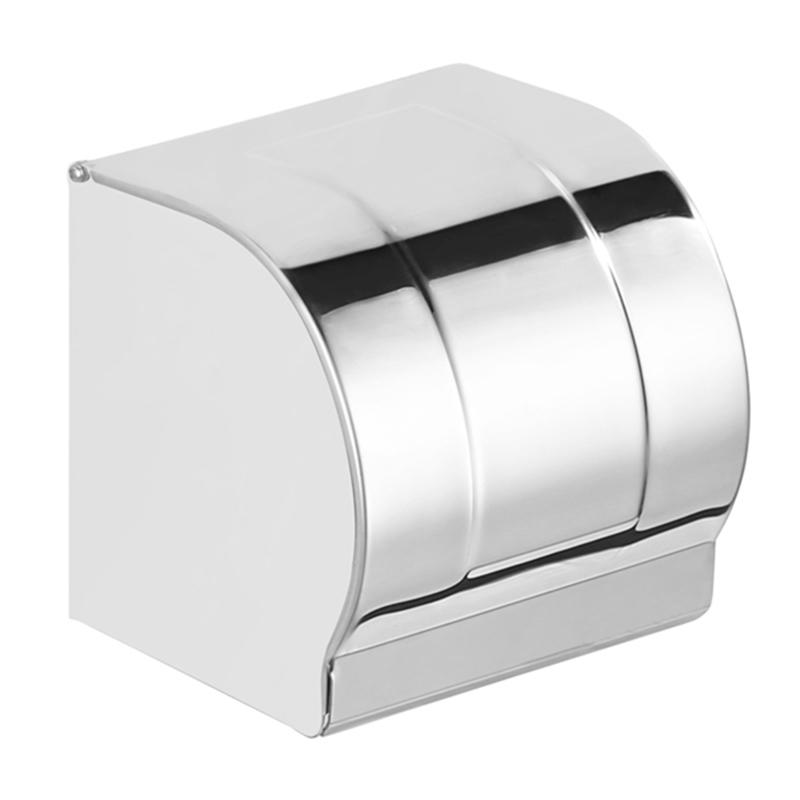 不锈钢纸巾盒卫生间卷纸架厕纸盒酒店宾馆卷纸盒浴室卫生纸架