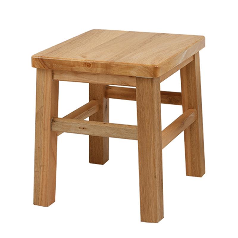 木质小凳子小方凳橡木板凳简约换鞋凳耐用轻便矮凳家用多功能木凳