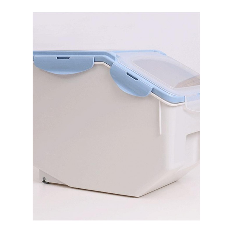 储米箱家用12L米桶密封米缸杂粮食物存储箱厨房用收纳箱