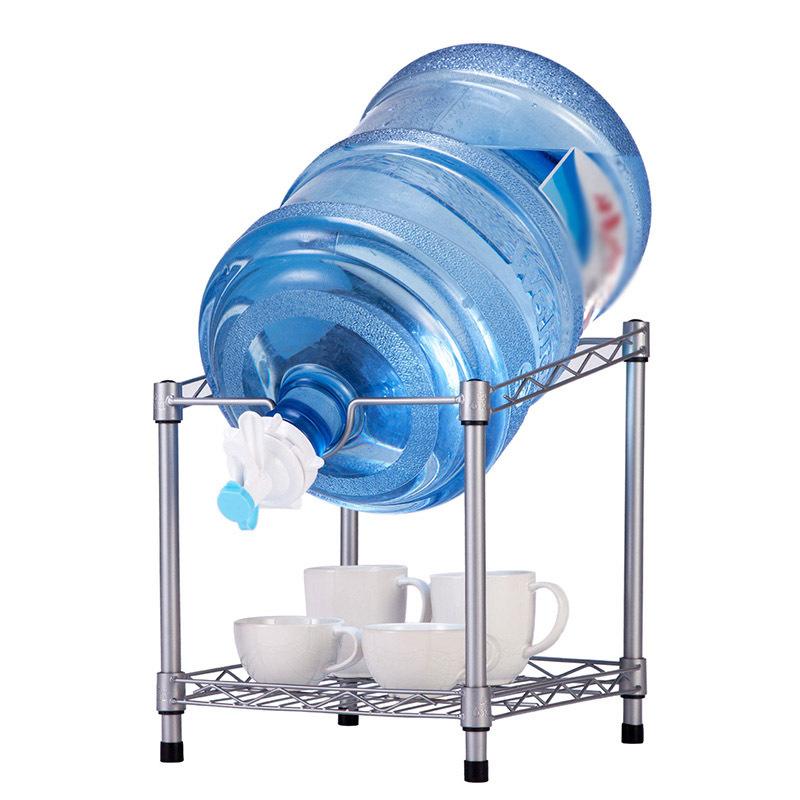 桶装水置物支架倒置饮水器抽水器饮水机矿泉水龙头压水器收纳架
