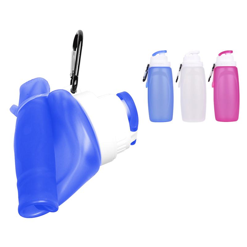 旅游水杯折叠水壶户外便携可折叠水瓶登山骑行装备运动创意水壶
