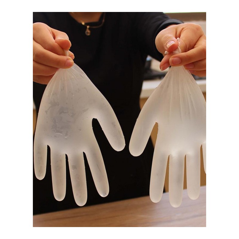 烘焙手套 手套 一次性乳胶手套 厨房用食品级一次性手套 -M码60只