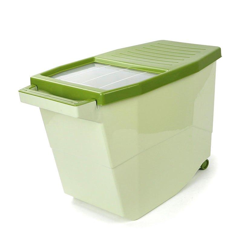 装米桶储米箱30斤面粉收纳盒家用15kg塑料米缸放米的米桶多色多款生活日用家庭清洁生活日用收纳用品收纳桶