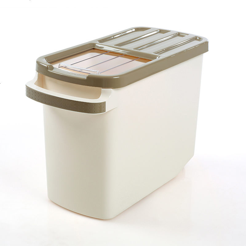 厨房装米桶储米箱防虫防潮大米杂粮塑料密封箱子多功能带盖保鲜桶