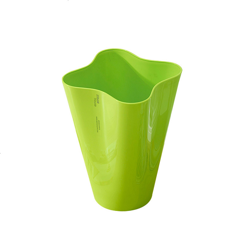 创意加厚塑料无盖垃圾桶客厅卫生间厨房卧室收纳桶垃圾筒