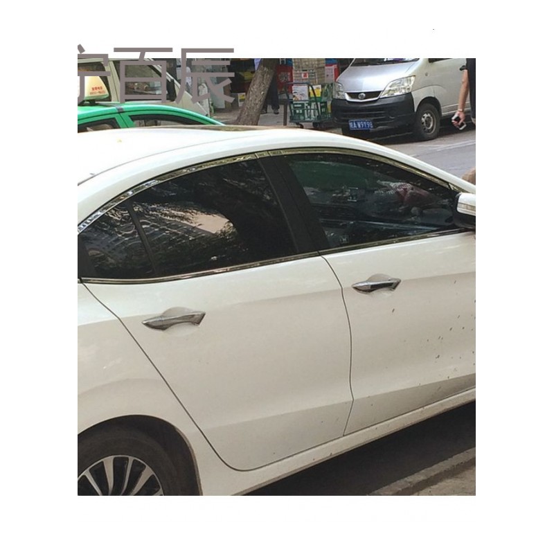 本田凌派新锋范思域车窗亮条全新飞度不锈钢车窗饰条改装车身亮条