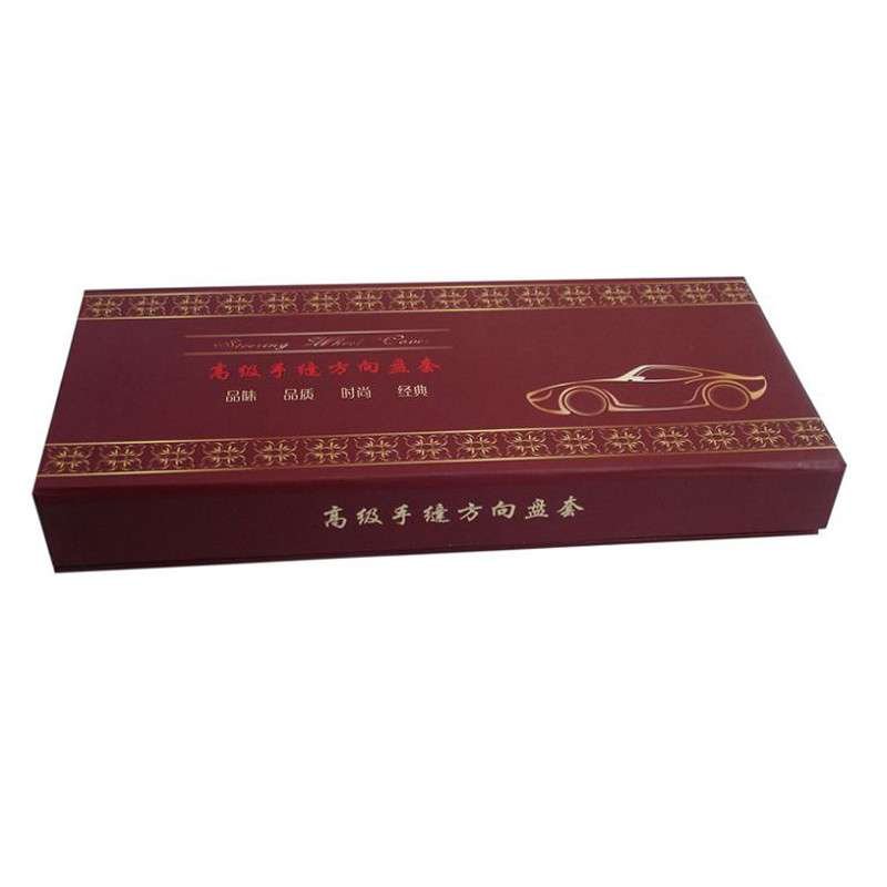 汽车手缝方向盘套 37-38尺寸中号手缝方向盘套 四季通用汽车把套