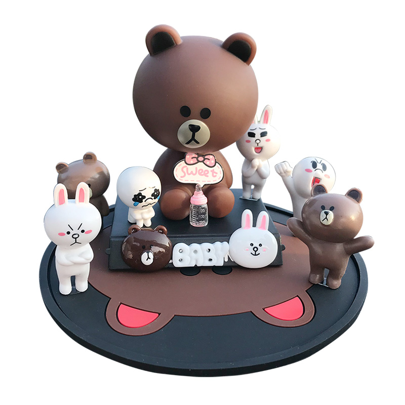 汽车摆件摇头个性创意韩国高档萌萌可爱多功能车载装饰品车内饰女