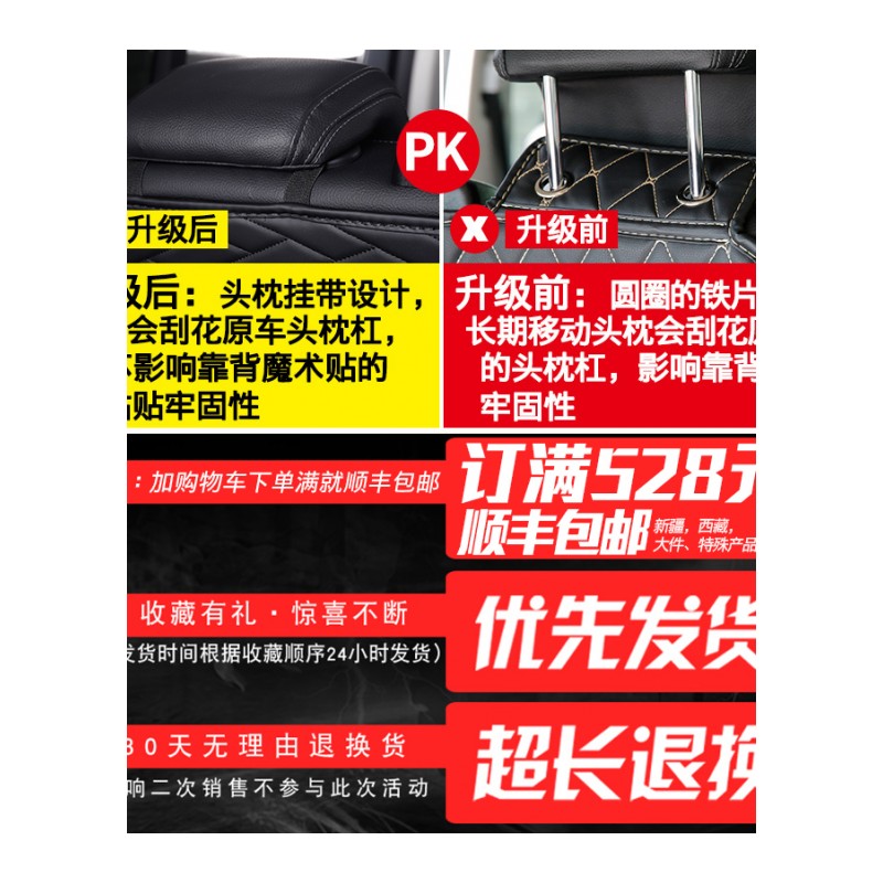 专用于2018款奔驰gle320后备箱垫 gle 450 ml gle400全包围尾箱垫