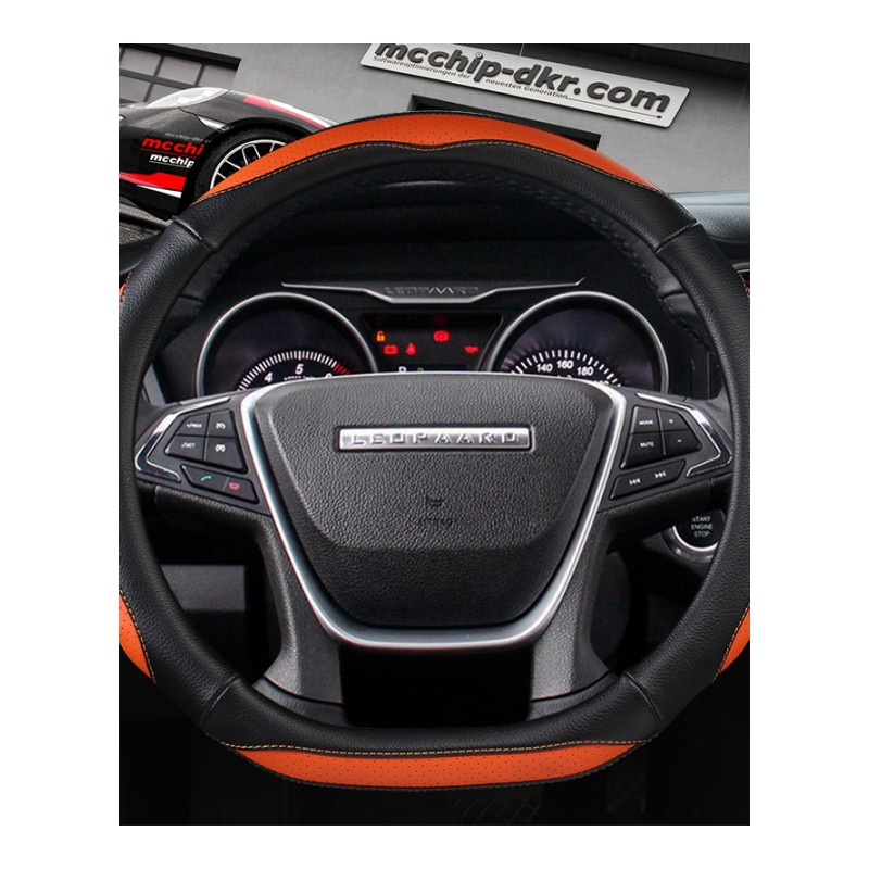 猎豹汽车方向盘套专用CS9 新能源 CS10 CT7 平底D型把套Q6 黑金刚