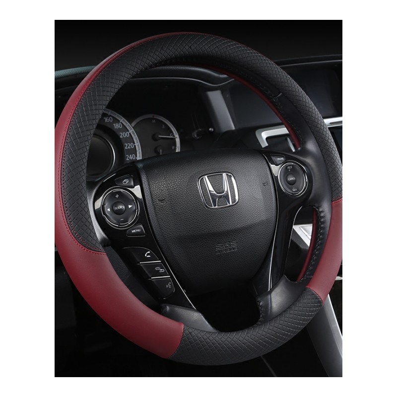 汽车方向盘套广本本田15款九代雅阁7七代8八代9思域防滑专用把套