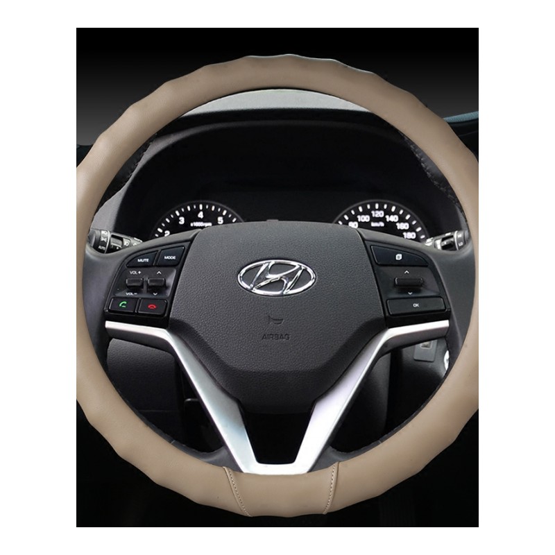 2018现代悦动全新胜达名图IX35索八ix25朗动领动瑞奕悦纳方向盘套
