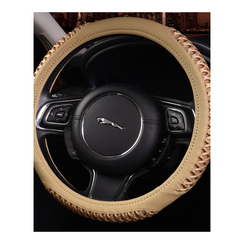 汽车方向盘套 四季通用型速腾轩逸科鲁兹缤智五菱大众d型夏季把套