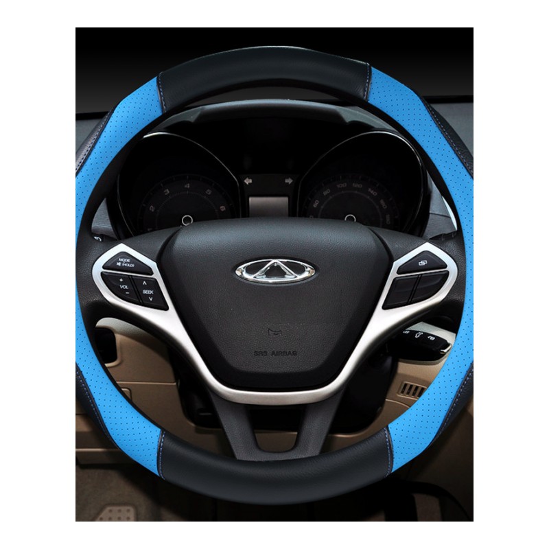 防滑奇瑞瑞虎QQ308 A3 A5 E3 E5旗云23风云2夏季车把套女方向盘套
