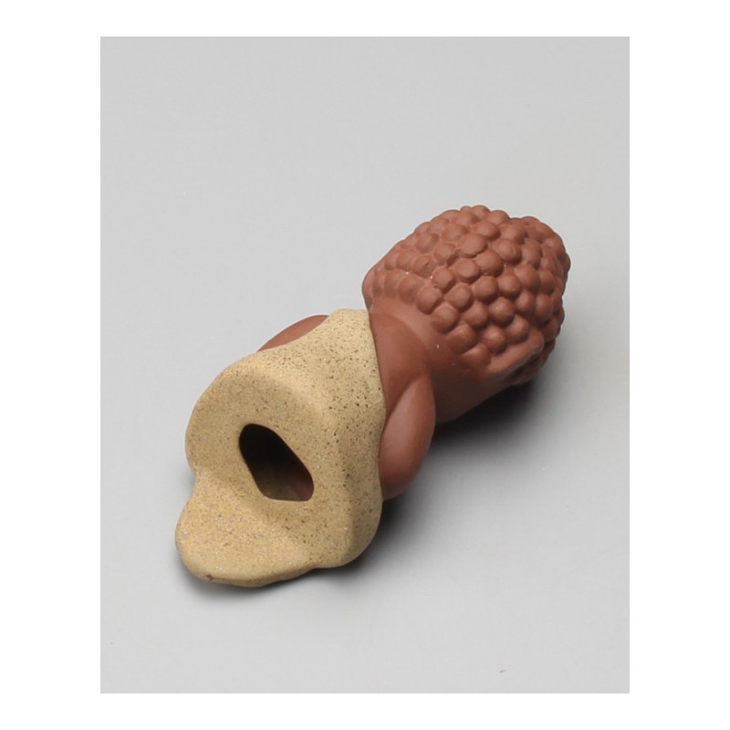 可爱佛小如来茶宠紫砂摆件手工茶玩茶具配件盆栽摆件送女朋友七夕情人节礼物