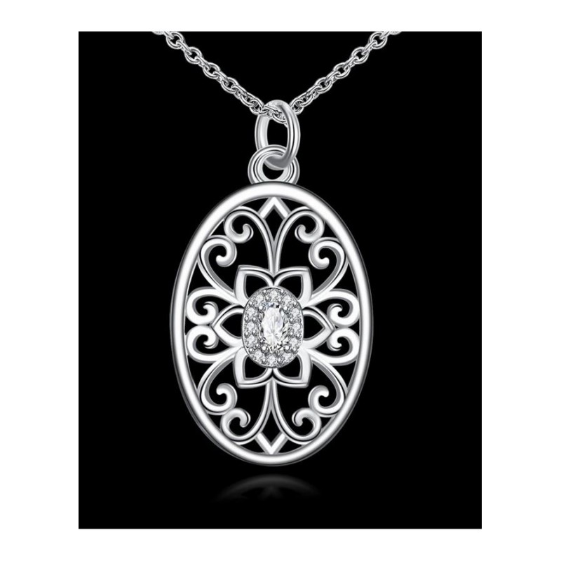 N078 N102 Silver Necklace 日韩镀银时尚星星宝石锁骨项链女首饰送女朋友七夕情人节礼物