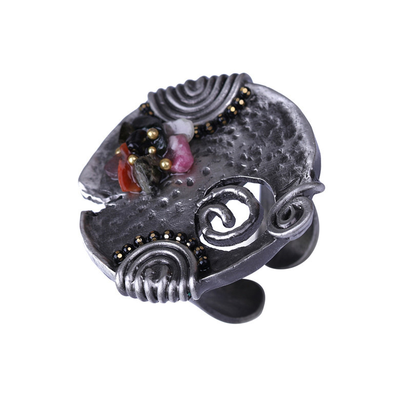 新款欧美时尚复古大气优雅几何型合金女士戒指DZSP3906送女朋友七夕情人节礼物