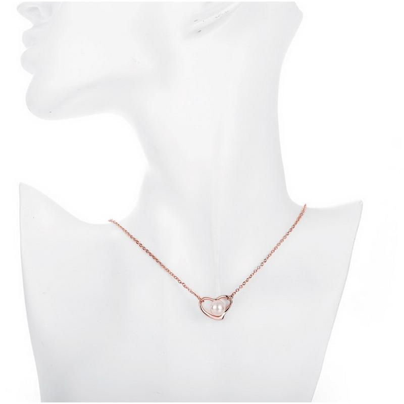 N047Women Gold Necklace 彩金项链女锁骨链生日简约日韩版配饰品送女朋友七夕情人节礼物