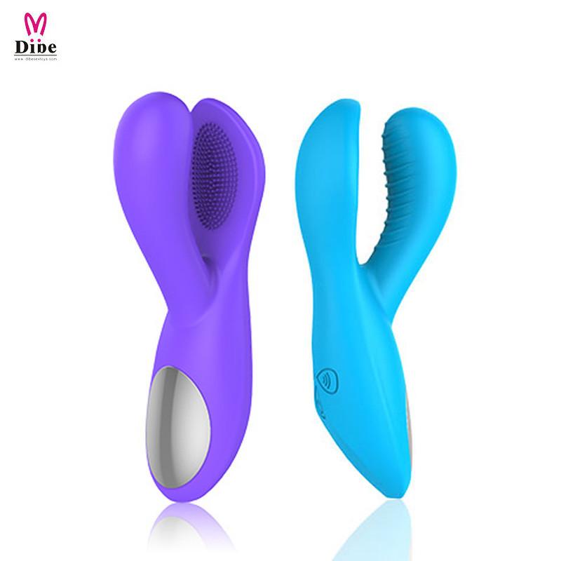 I狂吹潮指手指按摩器震动棒充电静音防水阴蒂刺激女性性用品G点高潮女用自慰器仿真阳具电动舌头个情爱玩具SM用品