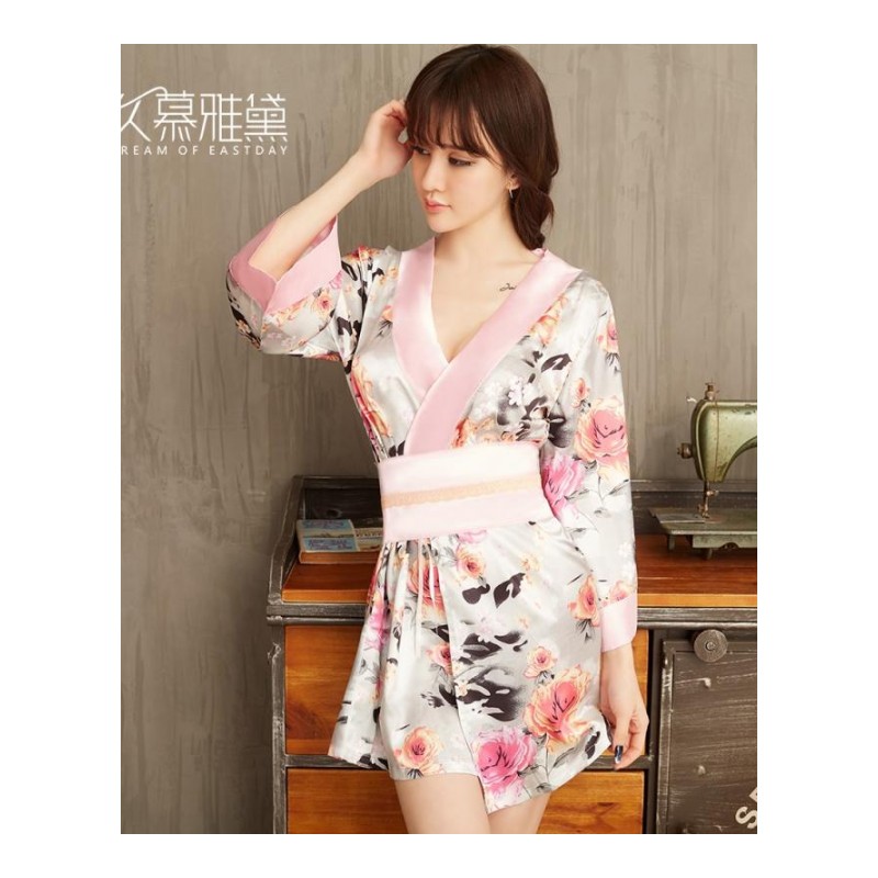 日系性感情趣内衣制服和服夜火血滴子sm骚透视装激情套装夫妻用品