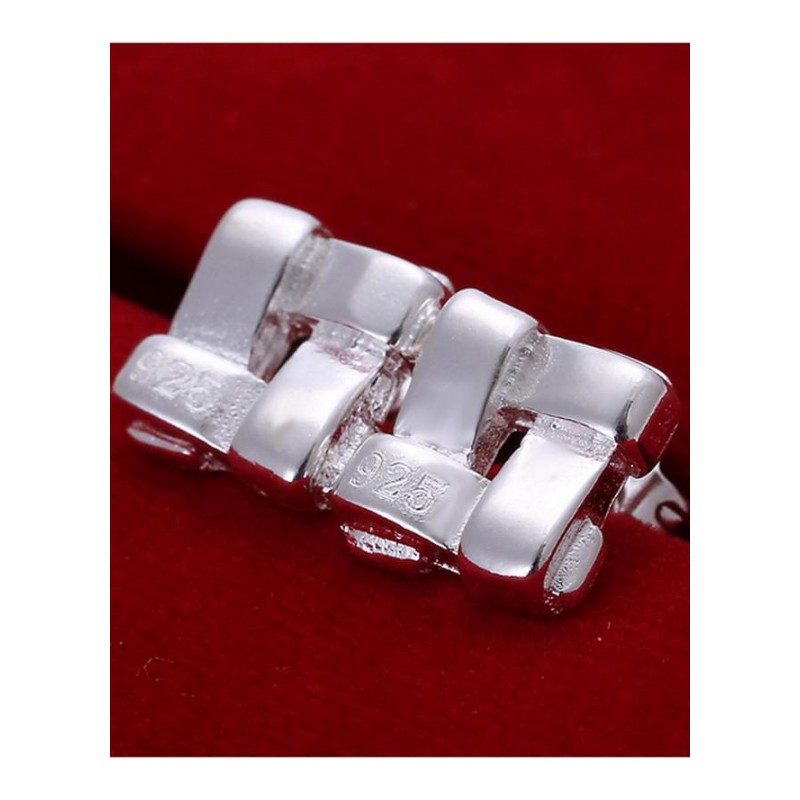 E029 Women silver plated earring 镀925纯银耳环时尚气质耳钉女