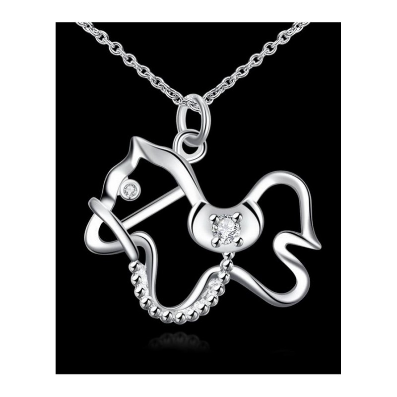 N082 N106 Silver Necklace 女长款百搭韩国版复古钥匙项链配饰品送女朋友七夕情人节礼物