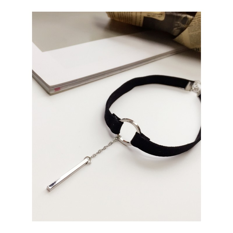 Taimi项圈女颈带Choker韩国脖链简约锁骨链女chocker韩版脖颈饰品送女朋友七夕情人节礼物