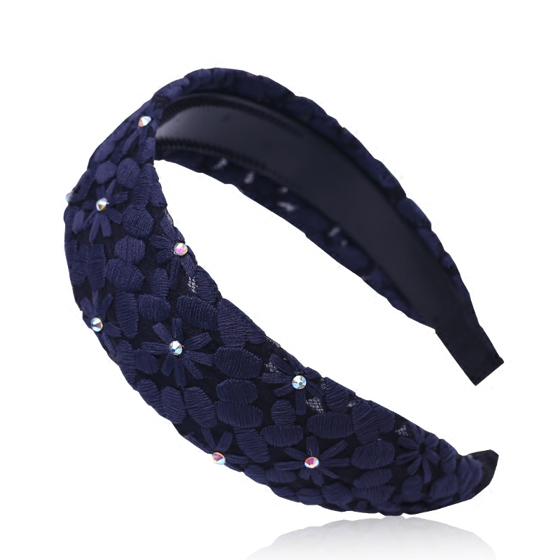 宽版饰卡防滑蕾丝箍宽边带齿压头箍带头饰饰品送女朋友七夕情人节礼物