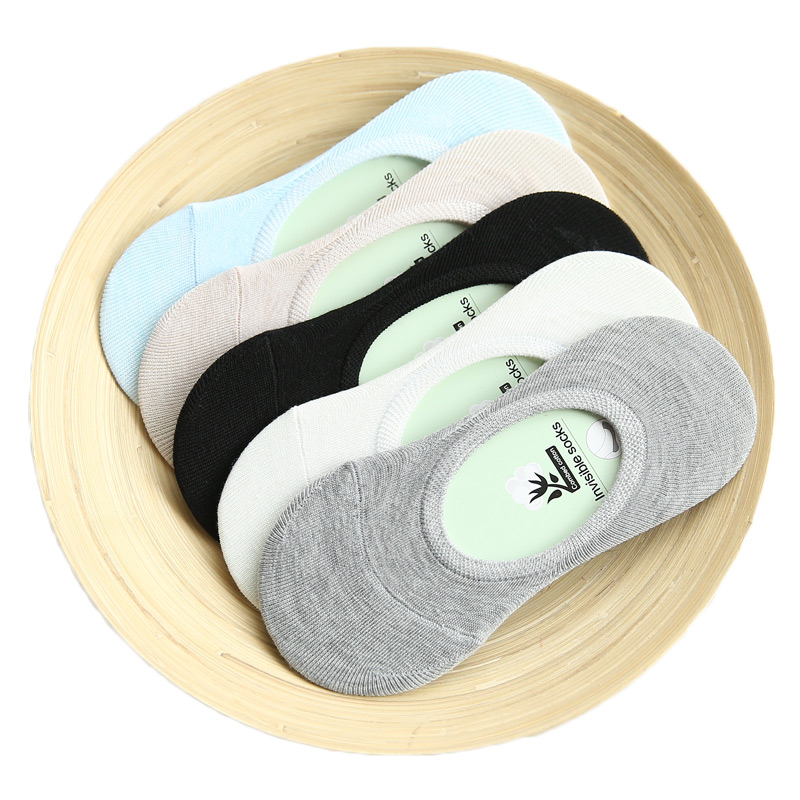 床袜子女船袜短袜纯棉浅口隐形白色脚底袜套夏季硅胶防滑韩国可爱