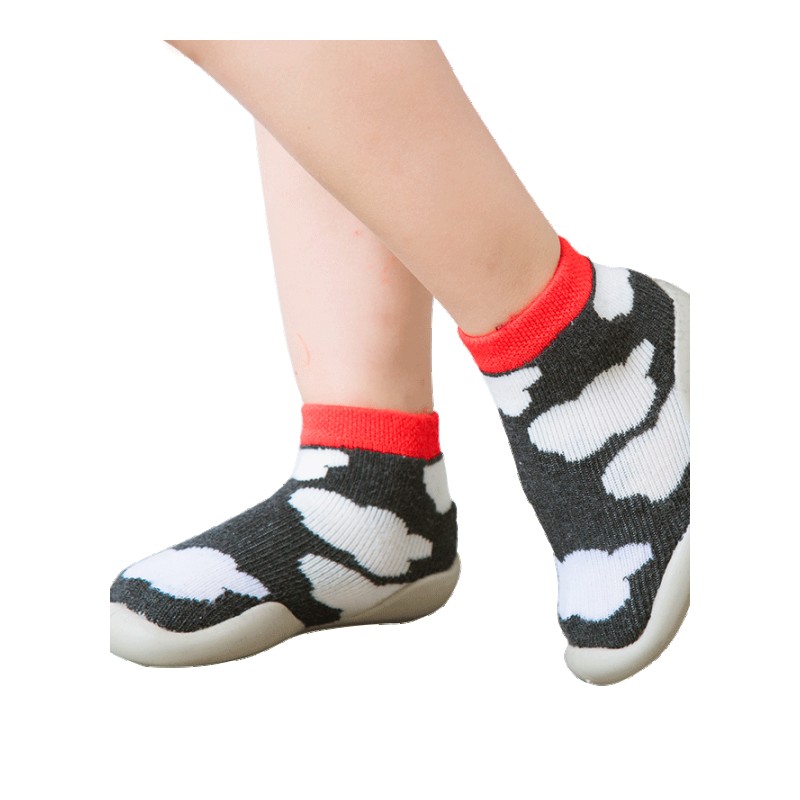儿童袜子学步鞋秋冬棉地板袜宝宝地板袜软底防滑加厚毛圈婴儿鞋袜