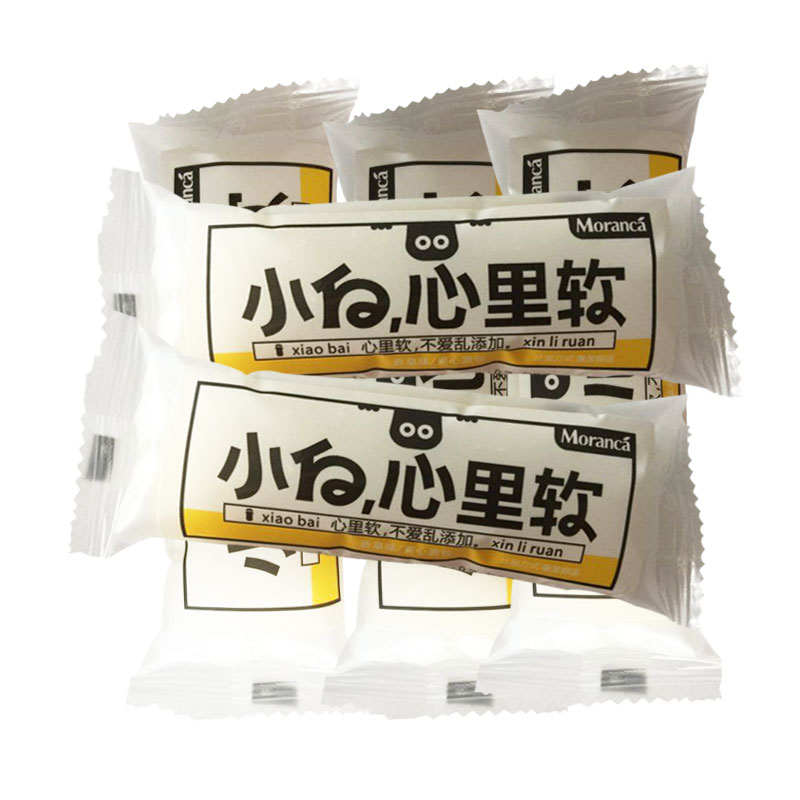 慕兰卡 糕点点心 小白心里软香草味夹心2000g整箱 网红美食 休闲零食 下午茶点心