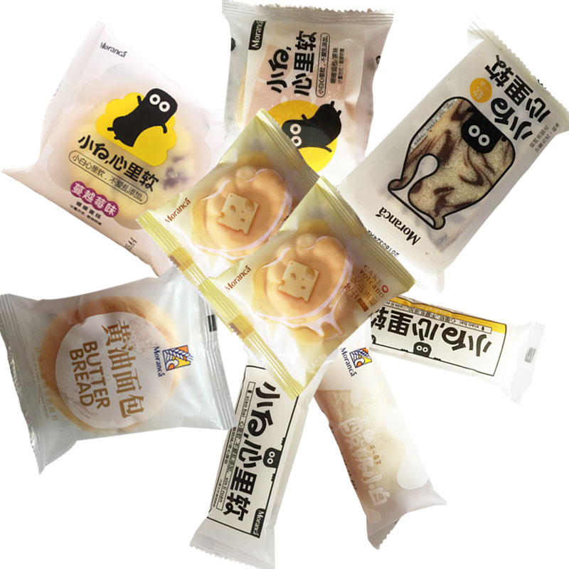 慕兰卡 糕点点心 小白心里软混合装500g散装 网红美食 休闲零食 下午茶点心