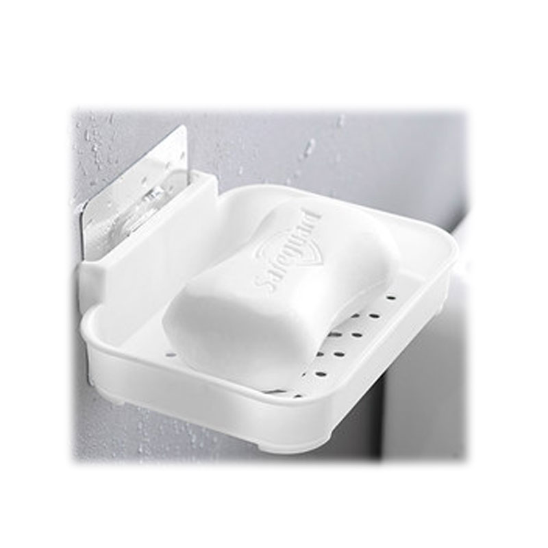 生活日用肥皂盒浴室吸盘壁挂式香皂架沥水个性卫生间置物架免打孔皂托收纳盒