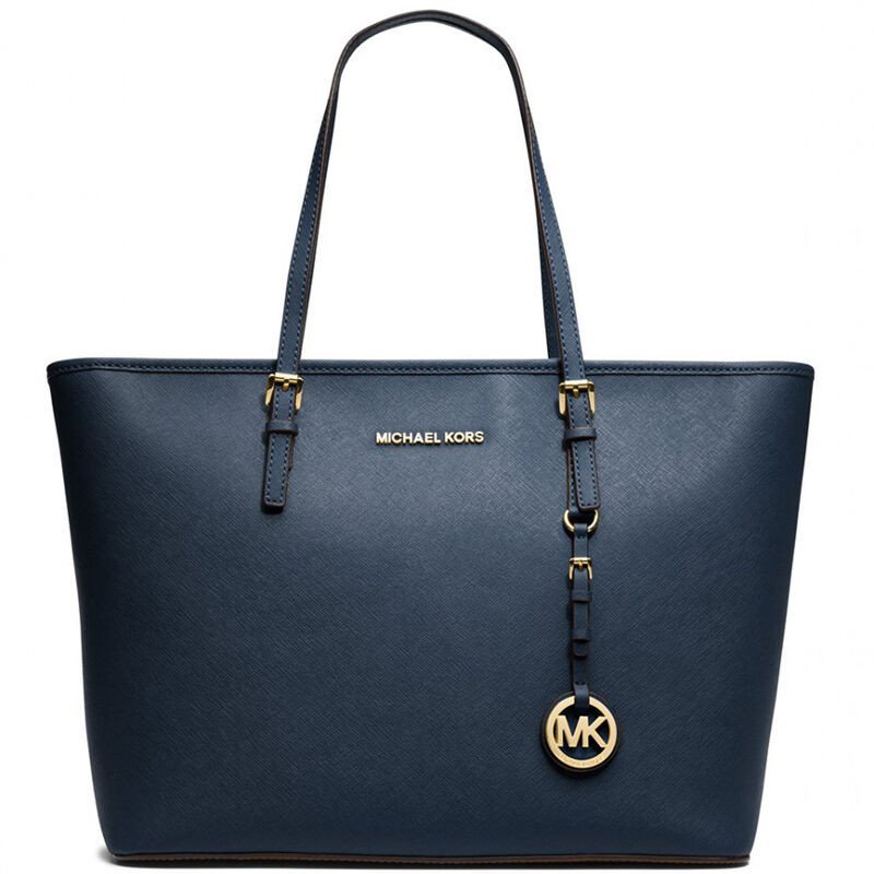 Michael Kors 迈克·柯尔 Jet Set系列 女士真皮logo标志手提包 30S4GTVT2L