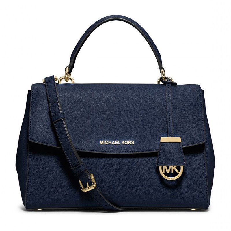 迈克·科尔斯(MICHAEL KORS) MK女包 中号包盖式牛皮剑桥包女士单肩包手提包手拎包30T5GAVS3L