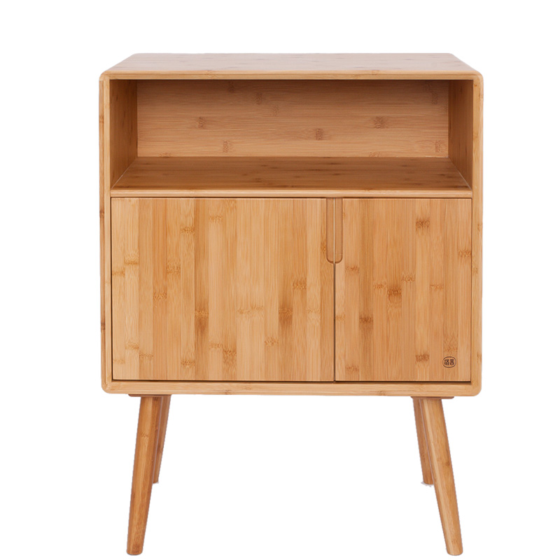 别颖橙舍 欧式简约收纳边柜对开储物柜收纳柜简约餐边柜茶水柜