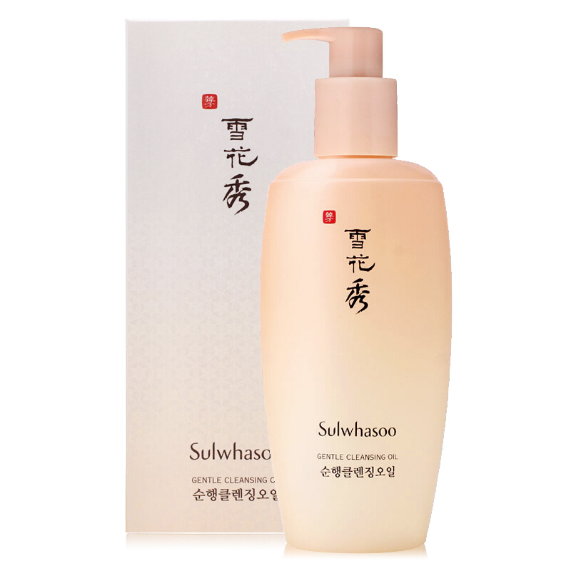 Sulwhasoo 雪花秀洗面奶顺行柔和系列 温和卸妆油 200ML 韩国原装进口