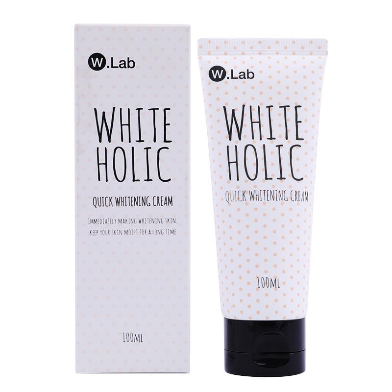 W.Lab 白雪公主素白霜素颜霜提亮妆前乳100ml 粉底/遮瑕 收缩毛孔 韩国进口