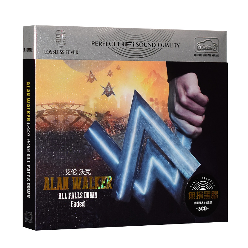 艾伦沃克cd专辑 Alan Walker车载电音DJ舞曲光盘欧美音乐cd碟片