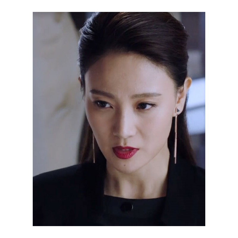 猎毒人侯梦莎江伊楠同款耳环 2018日韩潮时尚长款流苏耳饰防过敏 图片