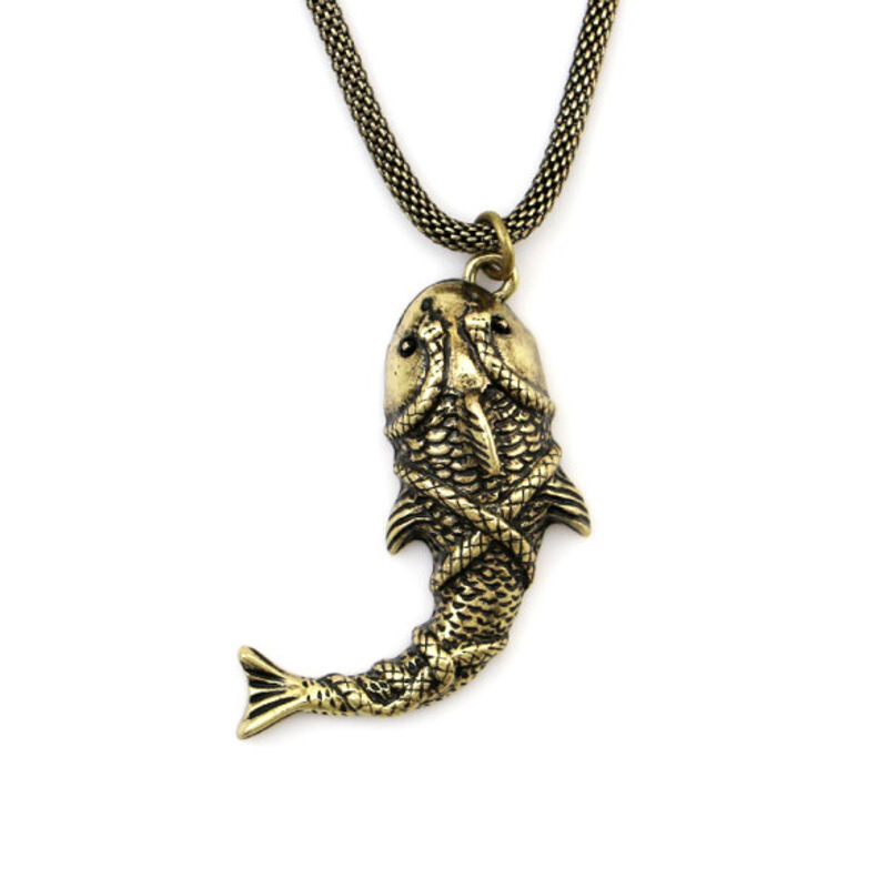 蛇眉铜鱼洛项链盗墓笔记同款周边巴黎之心教师节礼物中秋节礼品