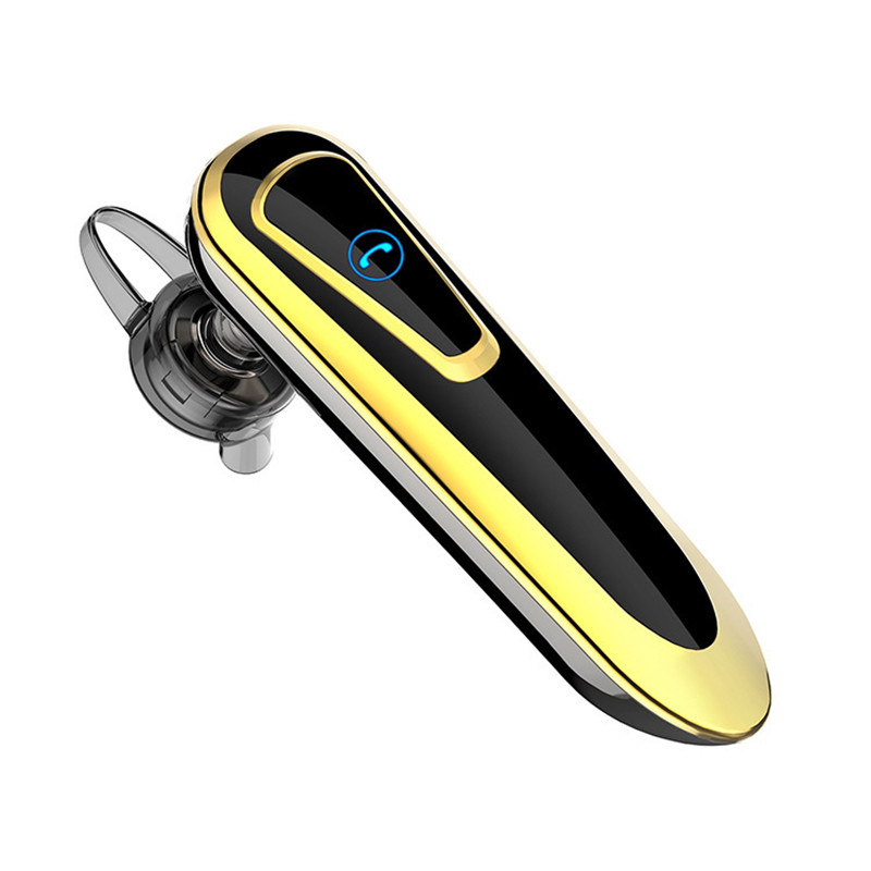 HIGE/新款M20无线运动蓝牙耳机4.1 商务入耳式立体声耳机男女款 适用于苹果安卓三星通用 金色