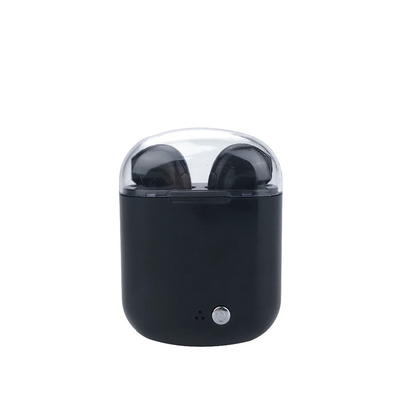 HIGE/i7S plus无线蓝牙耳机4.1 带充电仓入耳式双耳 tws立体声迷你蓝牙耳机 适用于苹果安卓三星通用 黑色