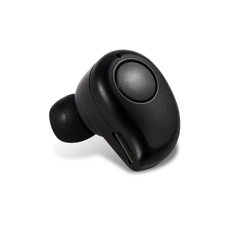 HIGE/超小迷你无线蓝牙耳机4.1 立体声隐形耳塞式超小运动耳机 适用于安卓苹果小米通用 黑色