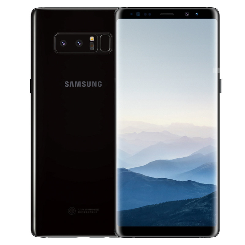 SAMSUNG/三星note8智能手机 港版无发票 双卡双待 移动联通电信4G全网通手机 6GB+256GB 谜夜黑