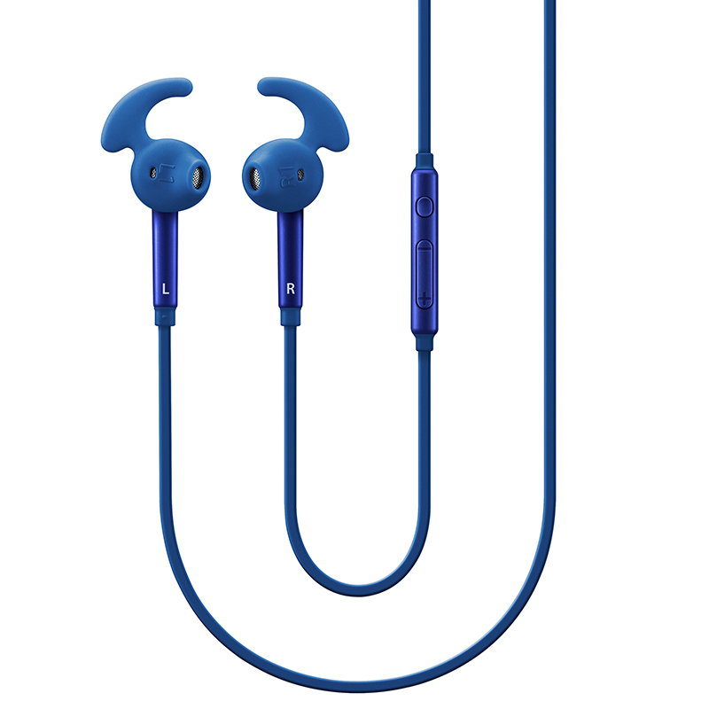 SAMSUNG/三星EG920运动耳机 智能降噪入耳式立体声线控音乐耳机 梦幻蓝