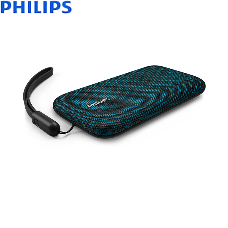 PHILIPS/飞利浦BT3900 无线蓝牙音响 防水设计 户外运动 免提通话 纤薄便携迷你音响 蓝色