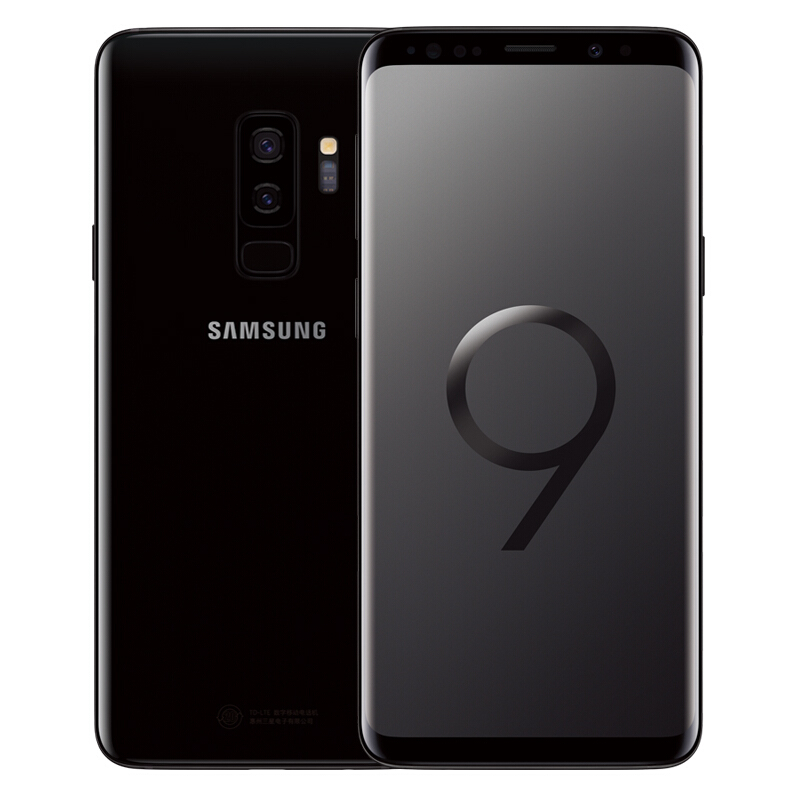 SAMSUNG/三星Galaxy S9+智能手机 [海外版] 单卡 移动联通电信4G智能手机 6GB+64GB 谜夜黑