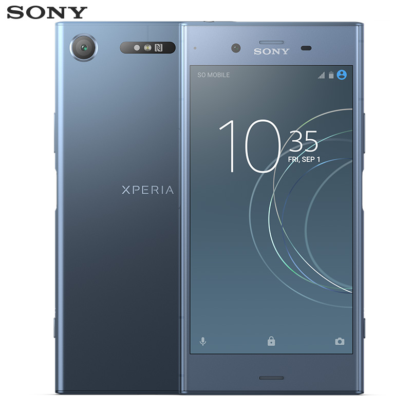SONY/索尼Xperia XZ1(G8342)手机 港版 双卡双待 移动联通双4G智能拍照音乐手机 4+64GB 蓝色